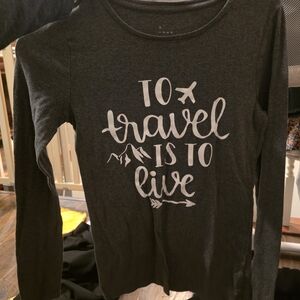 A New Day Charcoal Graphic Tee